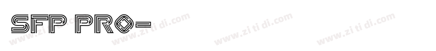 叫SFP PRO字体转换
